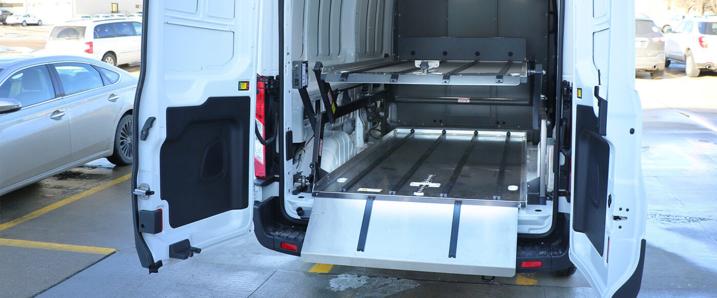 DD2000-XLC installed in cargo van