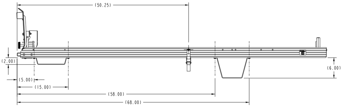 Specs for SS150XL mount kit for Kia Carnival