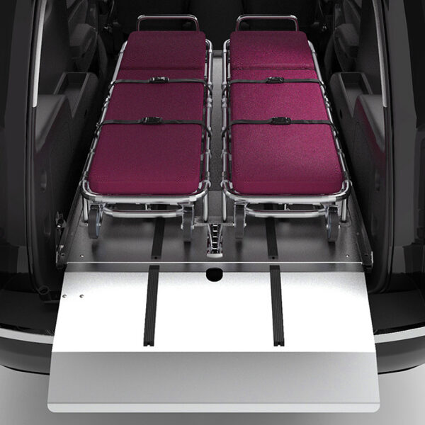 SS150 loaded with two cots