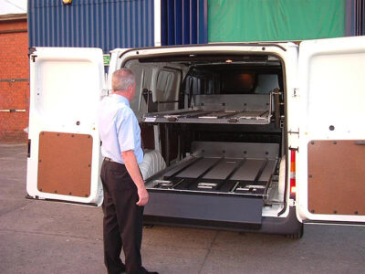 DD-EX2 installed in van