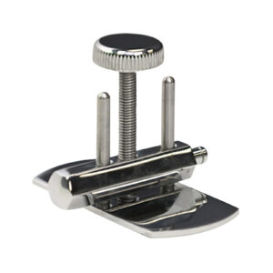 A chrome plated bier pin