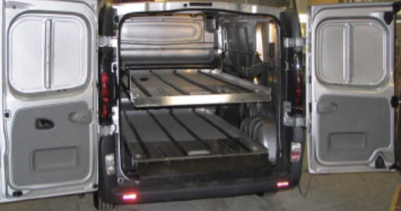 DD-EX2 installed in mid-sized cargo van