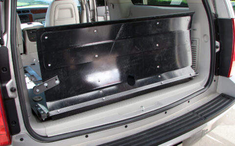 SR75 folded up for travel