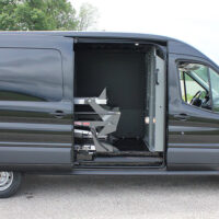 Cargo van with Link bulkhead and DD2000-XLC