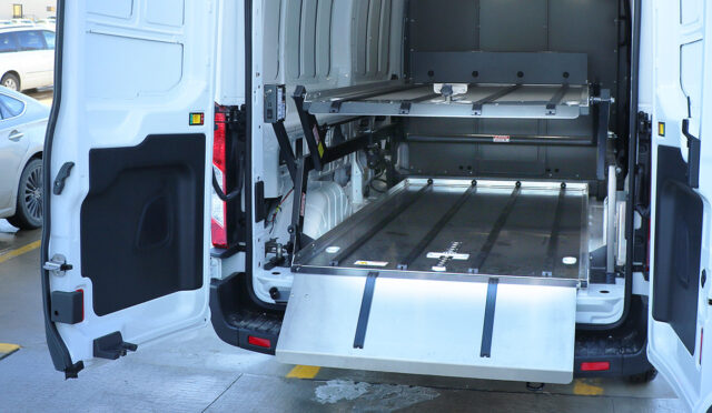 DD2000-XLC installed in cargo van