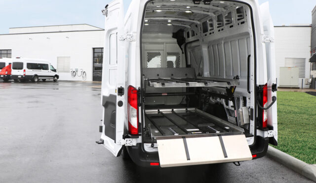 The DD2000-XLC installed in a Ford e-Transit