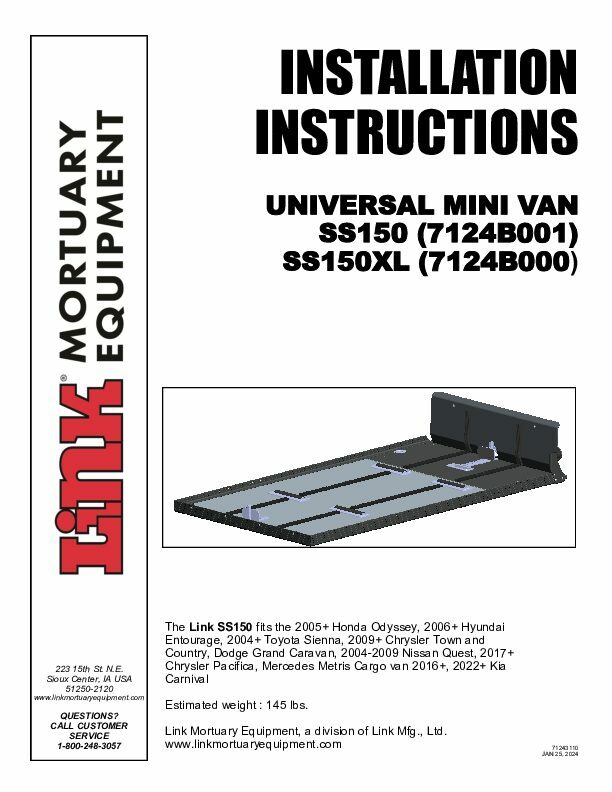 Single Deck - Mid-Sized Van document image - page 1