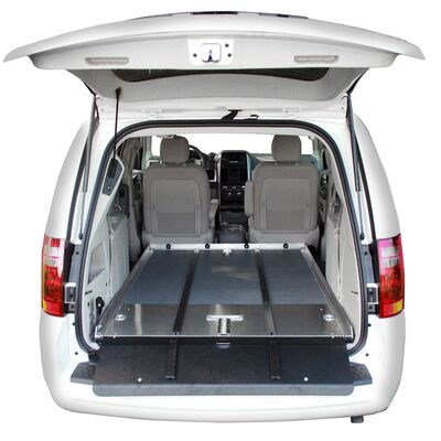 SS150 single deck installed in van
